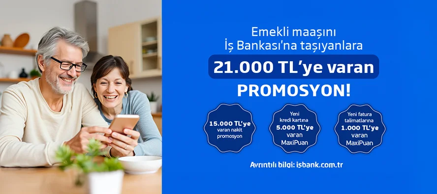 İş Bankasından 21.000 TL'ye Varan Promosyon!
