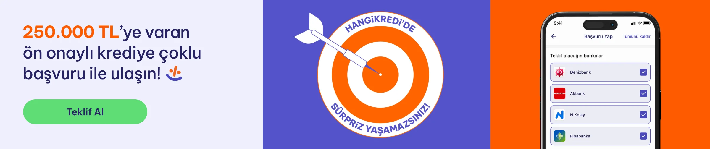 Ön Onaylı Kredi!